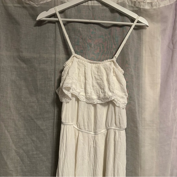 Lace Trim Maxi Dress - Picture 1 of 3